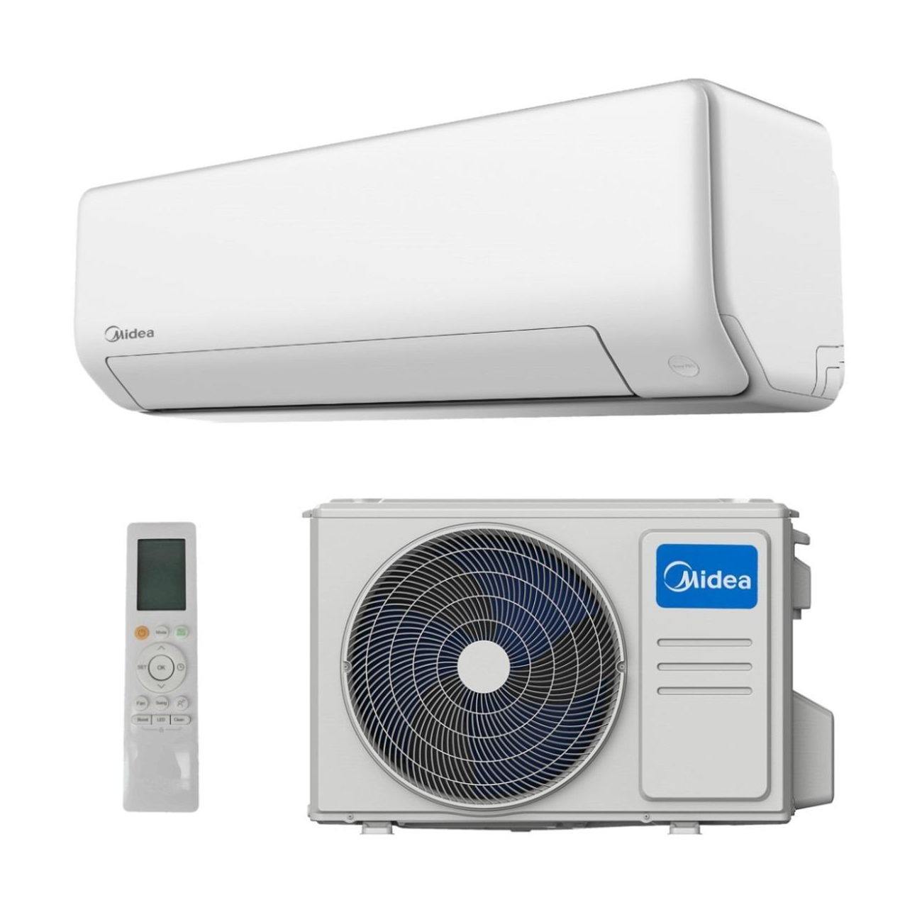 Midea All Easy Pro MSEPBU-12HRFN8-QRD6GW/MOX330-12HFN8-QRD6W