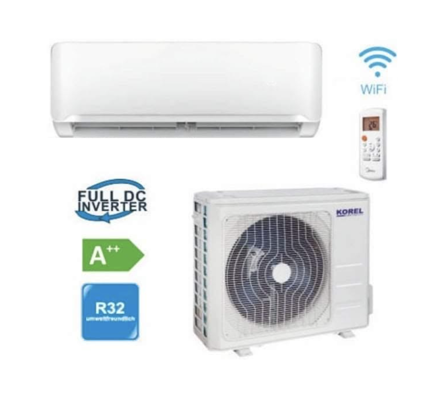 Korel Optimus Plus KMA32-24FNX-G/KMA32-24FN8-G R32