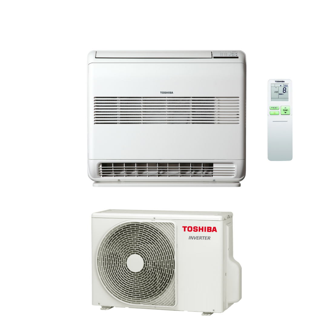 TOSHIBA PARAPETNA  RAS-B13J2FVG/RAS-13J2AVSG-E1
