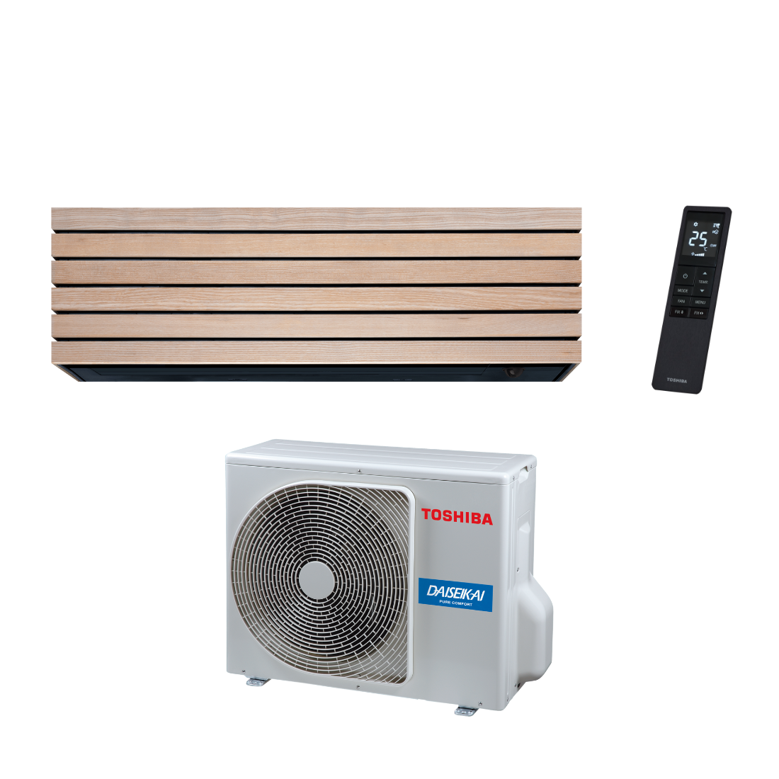 TOSHIBA DAISEIKAI 10 WOOD RAS-B10S4KVDG-E/ RAS-10S4AVPG-E WI-FI